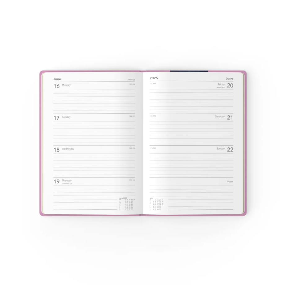 COLLINS - DIARY , WEEK TO VIEW, PEACE, LOVE AND UNDERSTANDING