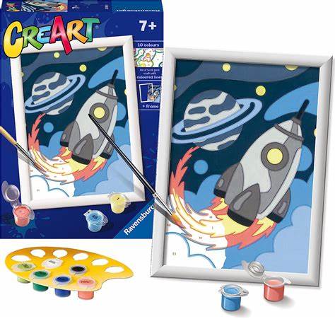 RAVENSBURGER – CREART: SPACE EXPLORER 5X7