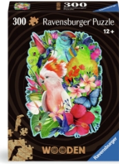 Ravensburger Beautiful Birds 300 Piece Shaped Wooden Puzzle