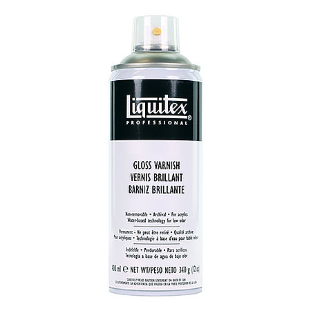 LIQUITEX - GLOSS SPRAY VARNISH 400 ML