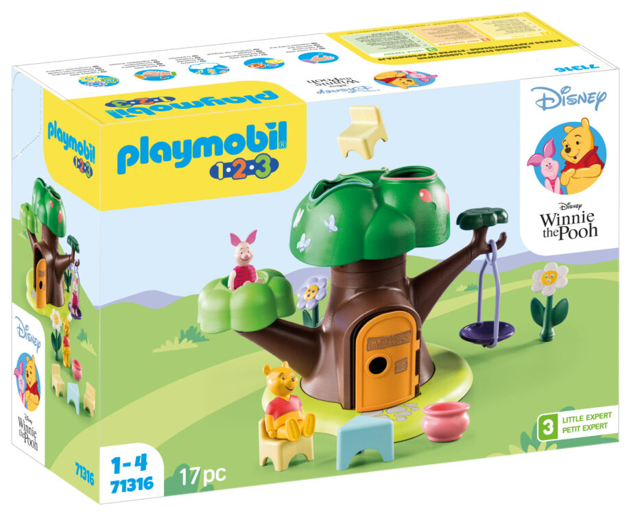 PLAYMOBIL - 1.2.3 & DISNEY: WINNIE'S & PIGLET'S TREE HOUSE