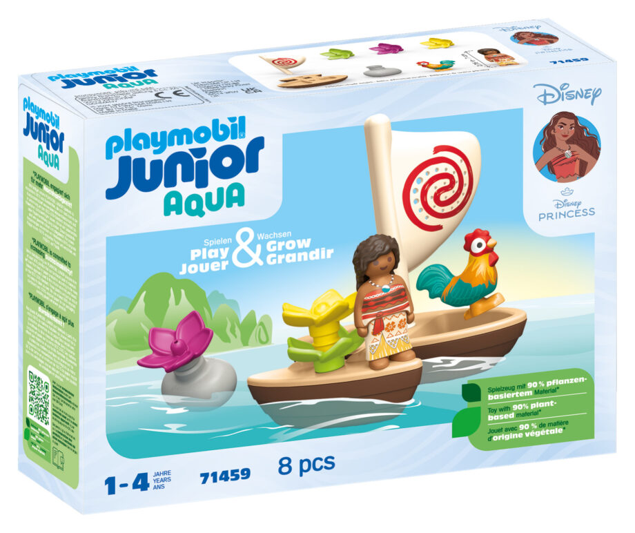 PLAYMOBIL - JUNIOR & DISNEY: MOANA'S BOAT