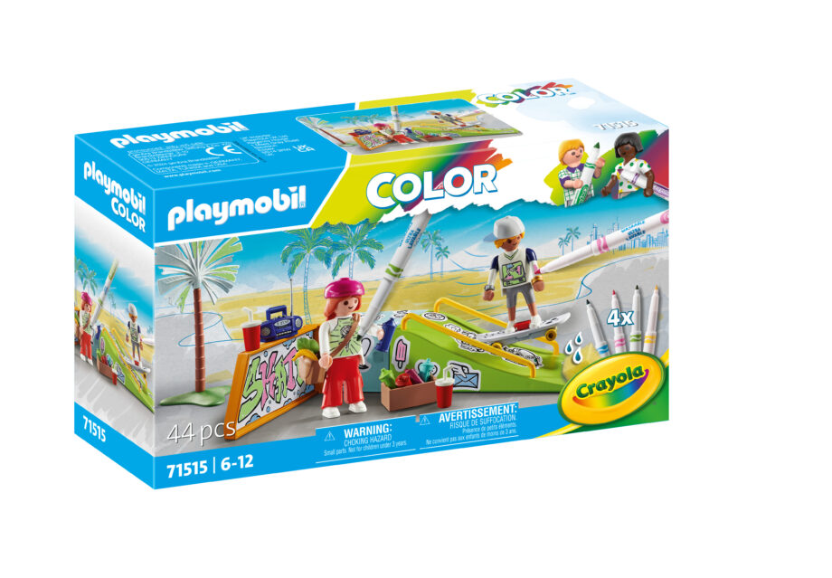 PLAYMOBIL - COLOR: SKATE PARK