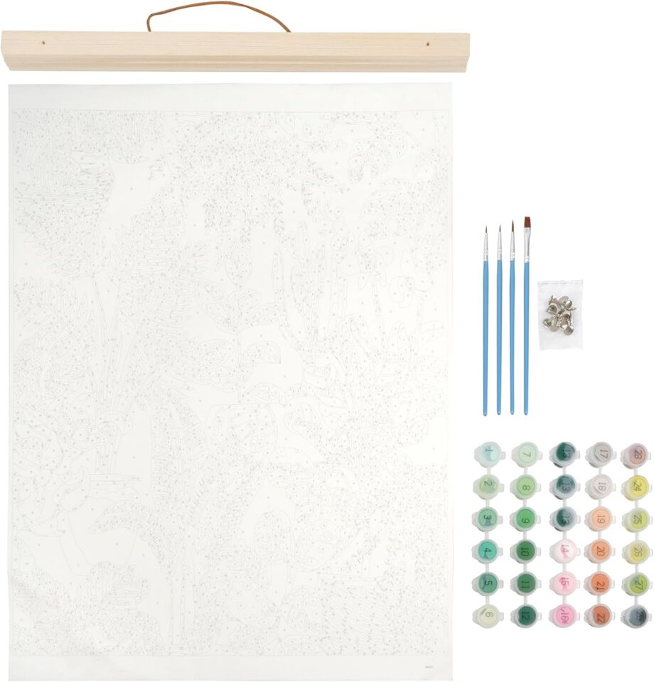 ARTIST'S LOFT - PAINT BY NUMBER - 16 X 20 - BOTANICAL GREENS