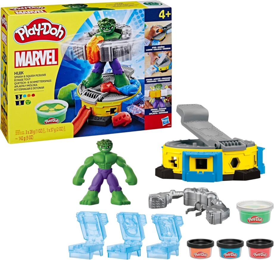 PLAY-DOH - MARVEL  HULK SMASH & SQUISH PLAYSET