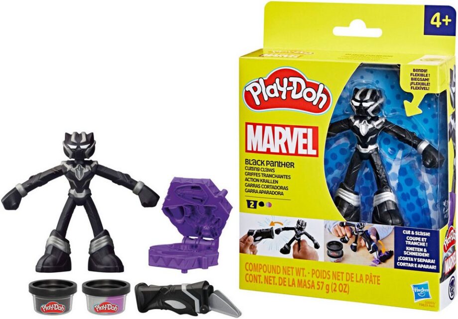 PLAY-DOH - MARVEL BLACK PANTHER CUTTING  CLAWS SET
