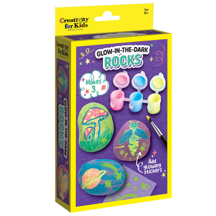 CREATIVITY FOR KIDS - GLOW IN THE DARK ROCKS