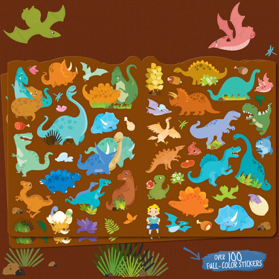 THE PIGGY STORY - LITTLE BOOK OF BIG FUN: DINOSAUR WORLD