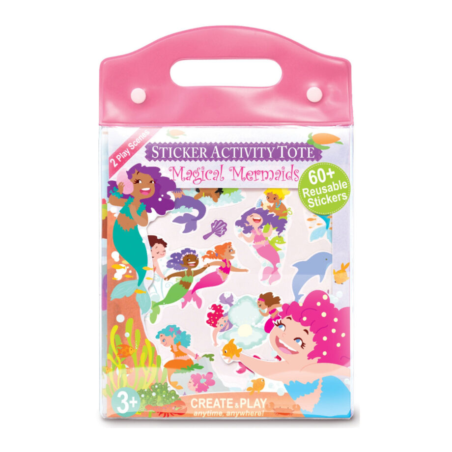 THE PIGGY STORY - STICKER ACTIVITY TOTE (MORE DESIGNS)