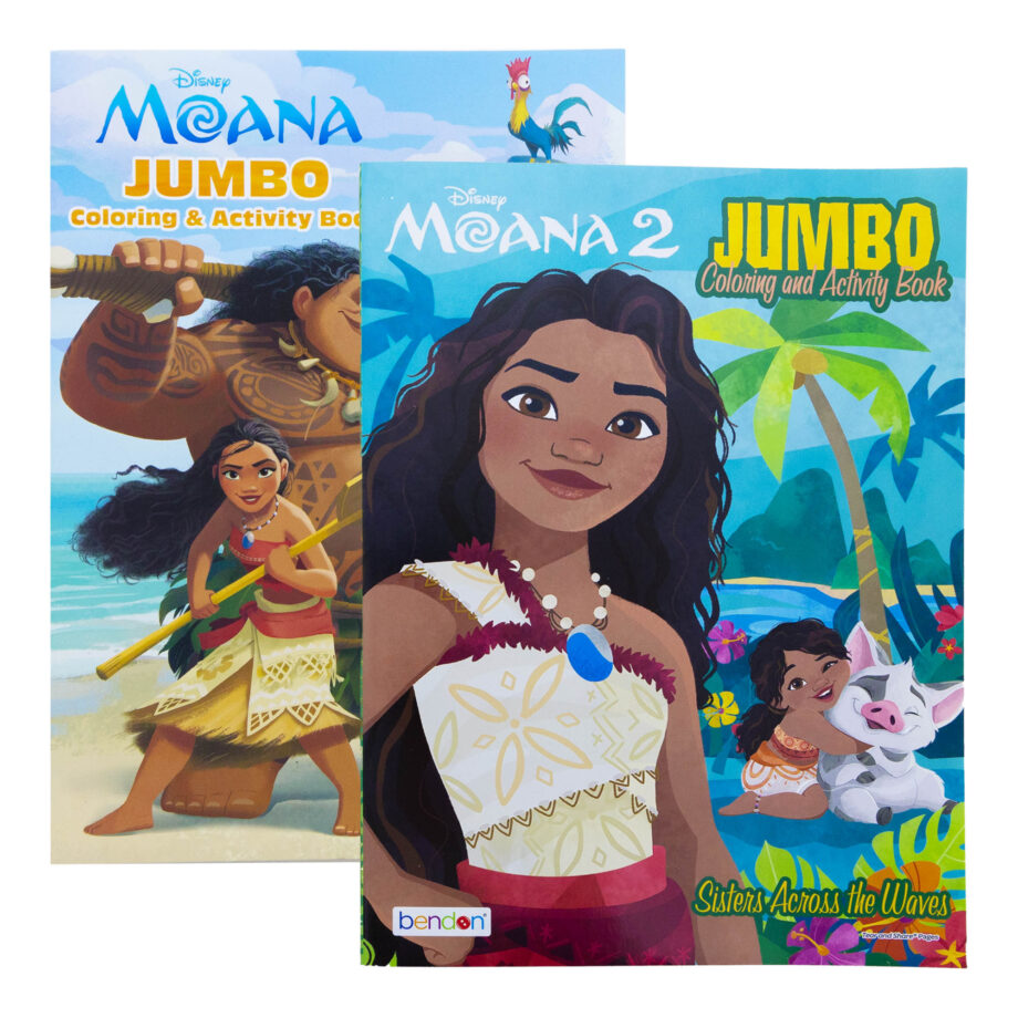 BAZIC - MOANA 2 COLORING BOOK