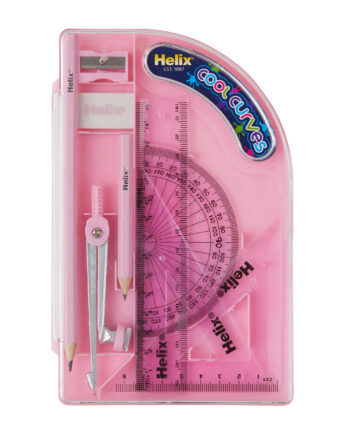 HELIX - COOL CURVES MATH SET - ASSORTED PASTEL COLORS