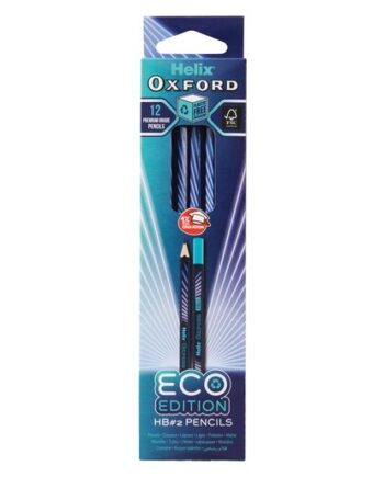 HELIX - CYBER ECO HB MATRIX PENCILS - 12 PACK (BLUE)