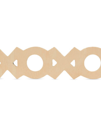 ORIENTAL TRADING - DIY UNFINISHED WOOD 12" XOXO CUTOUT