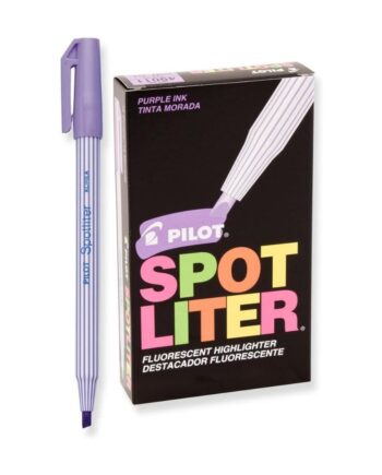 PILOT - Spotliter Fluorescent Highlighters, Chisel Tip, Purple, Dozen Box (49011)